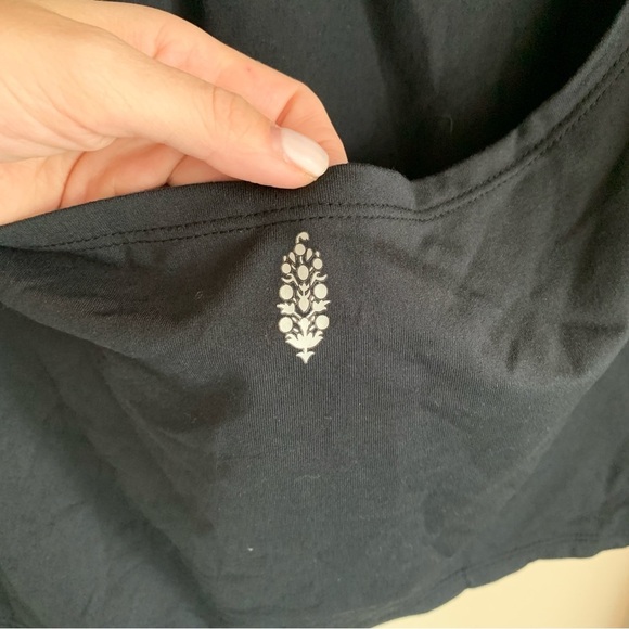 Free People Movement Black Open Back Long Sleeve Top - Picture 5 of 5